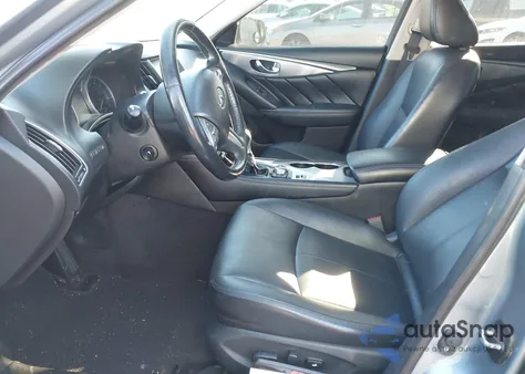 2016 Infiniti Q50 2.0T Premium z USA, uszkodzony, nr VIN JN1CV7AP3GM202677